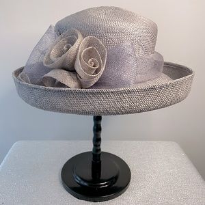 Betmar Light Gray Wide Brim Spring/Summer Hat